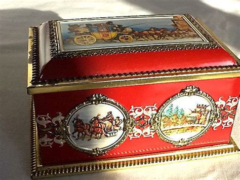 western germany metal box|Western Germany Tin Box for sale .